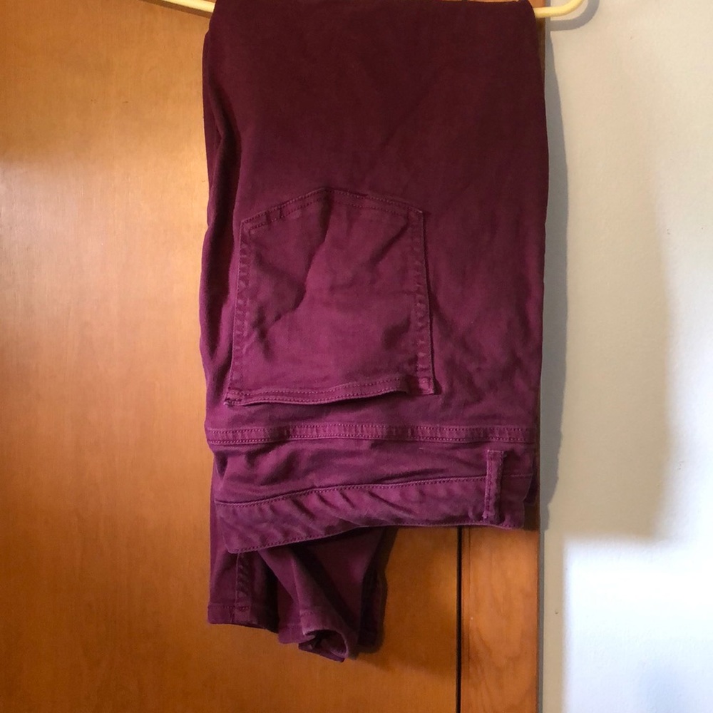 Maurice’s Maroon Jeggings